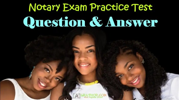 Notary exam practice test ca